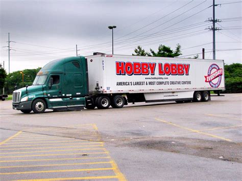 Hobby lobby truck driver - The professional men and women who drive for Hobby Lobby play a vital role in the success of the company. Any time of the day or night, Hobby Lobby trucks are traveling coast to coast with on-time deliveries well exceeding the industry average. Of the company’s 526 drivers, approximately 400 are team drivers. …